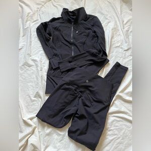 Lululemon Jacket & Leggings Bundle SZ 6